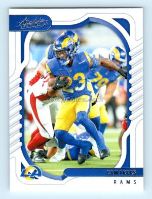 2022 Panini Absolute #35 Cam Akers Los Angeles Rams