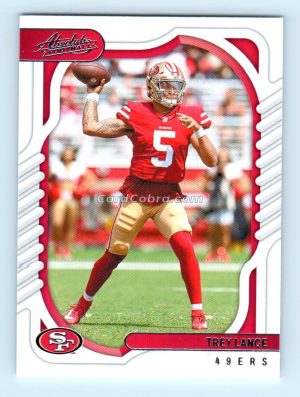 2022 Panini Absolute #59 Trey Lance San Francisco 49ers