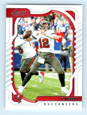 2022 Panini Absolute #78 Tom Brady Tampa Bay Buccaneers