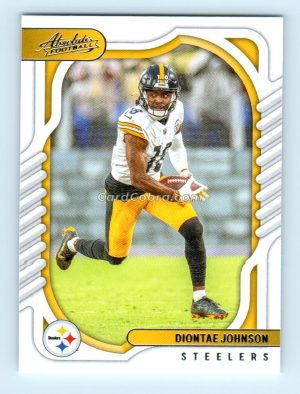 2022 Panini Absolute #92 Diontae Johnson Pittsburgh Steelers