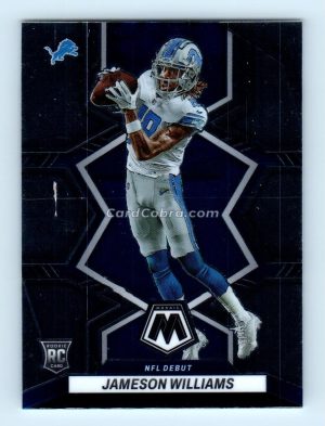 2022 Panini Mosaic #278 Jameson Williams Detroit Lions Rookie Card