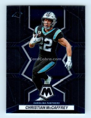 2022 Panini Mosaic #28 Christian McCaffrey Jacksonville Jaguars