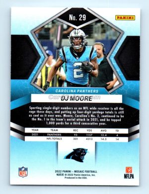 2022 Panini Mosaic #29 Skyy Moore Jacksonville Jaguars