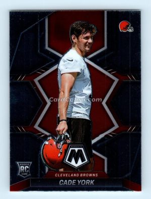 2022 Panini Mosaic #399 Cade York Cleveland Browns Rookie Card