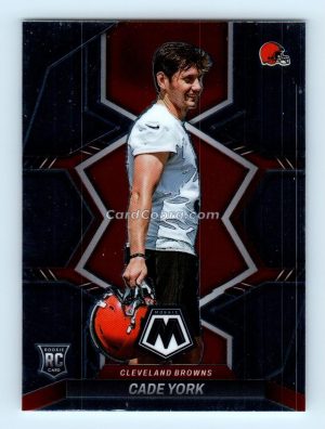 2022 Panini Mosaic #399 Cade York Cleveland Browns Rookie Card