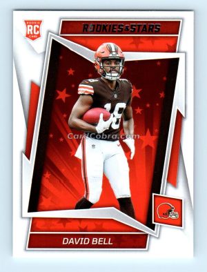 2022 Panini Rookies & Stars #128 David Bell Cleveland Browns Rookie Card