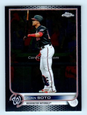 2022 Topps Chrome #129 Juan Soto Washington Nationals