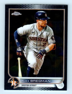 2022 Topps Chrome #141 Alex Bregman Houston Astros