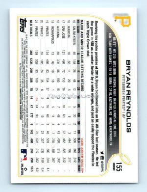 2022 Topps Chrome #155 Bryan Reynolds Pittsburgh Pirates