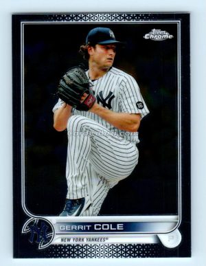 2022 Topps Chrome #179 Gerrit Cole New York Yankees