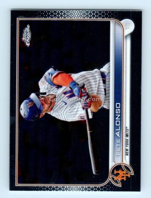 2022 Topps Chrome #209 Pete Alonso New York Mets