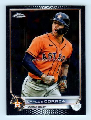 2022 Topps Chrome #213 Carlos Correa Houston Astros