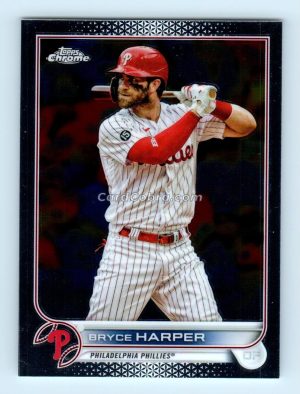 2022 Topps Chrome #220 Bryce Harper Philadelphia Phillies