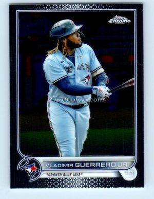 2022 Topps Chrome #81 Vladimir Guerrero Jr. Toronto Blue Jays