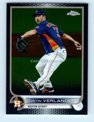 2022 Topps Chrome #87 Justin Verlander Houston Astros