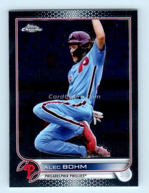 2022 Topps Chrome #89 Alec Bohm Philadelphia Phillies