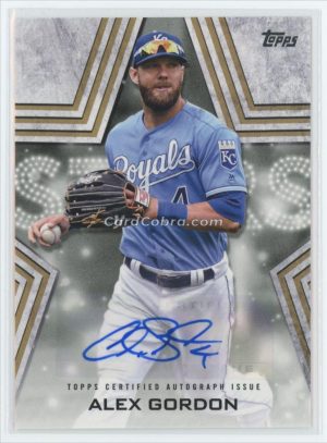 2023 Topps Baseball Stars Autographs #BSA-AG Alex Gordon Auto Kansas City Royals